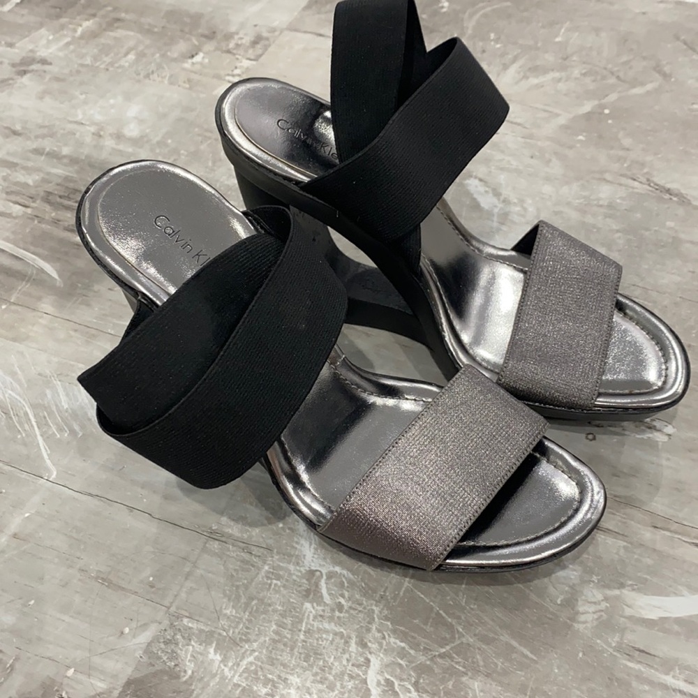 Calvin Klein Yelena unique sandals